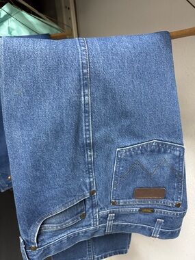 Wrangler Straight Men’s Blue Denim Jeans